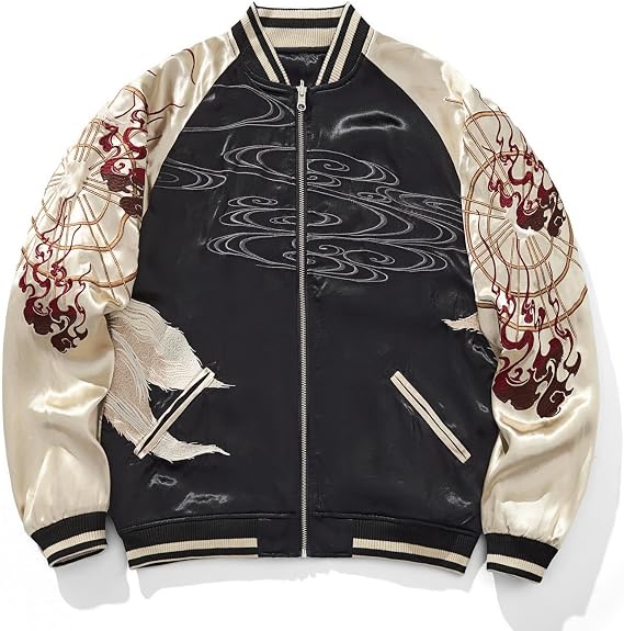 Bomber Jacket Japanese Streetwear