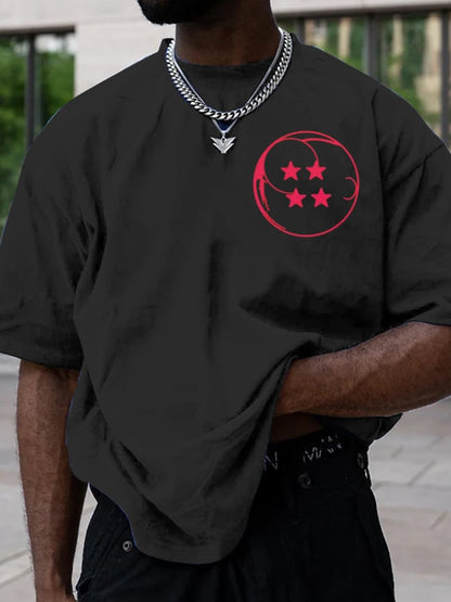 Men's    Casual Crew Neck T-Shirt
