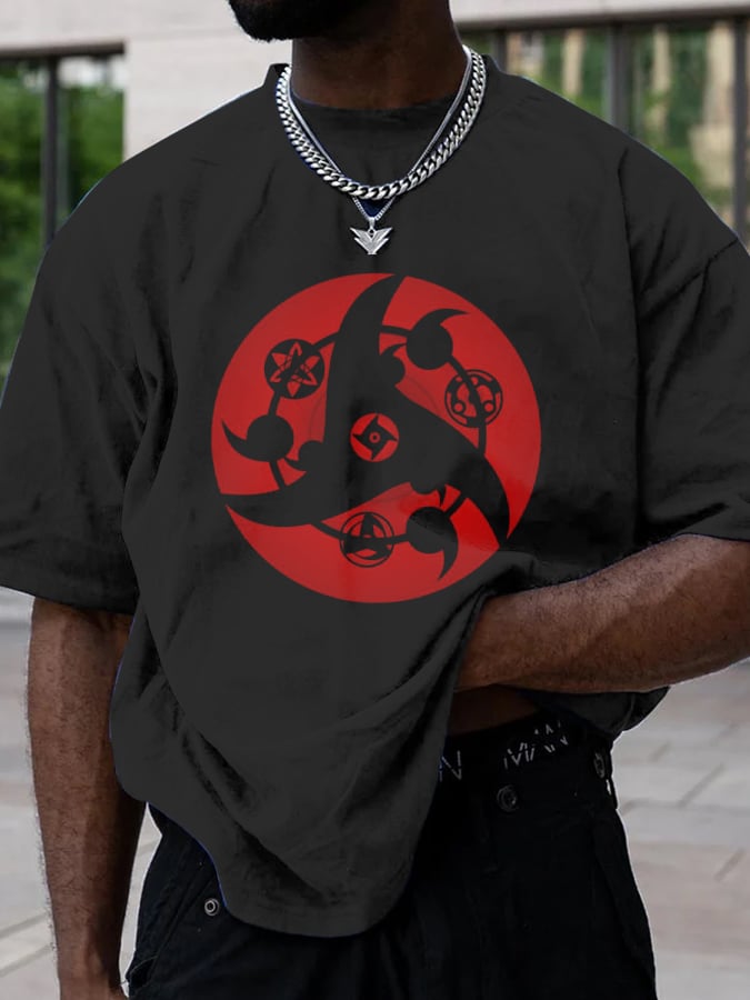 Men's    Casual Crew Neck T-Shirt