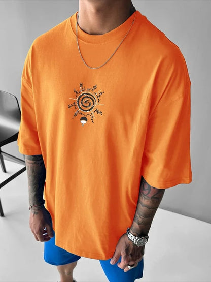 Men's   Crew Neck Short Sleeve T-Shirt