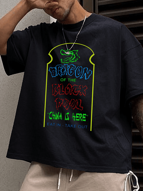 Men's   short-sleeved T-shirt