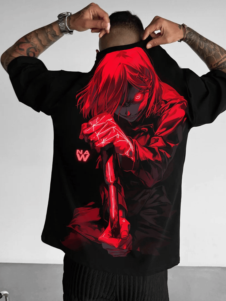 Men's   short-sleeved T-shirt