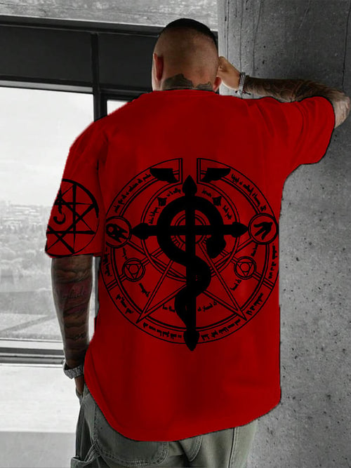 Men's   Crew Neck Short Sleeve T-Shirt