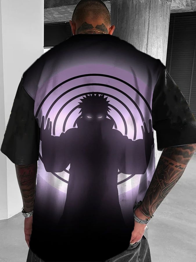Men's    Casual Crew Neck T-Shirt