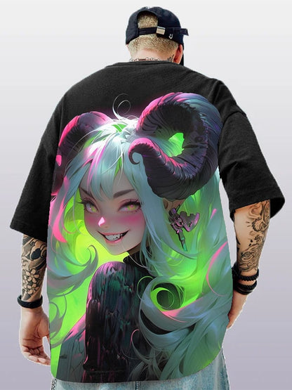 Men's Fashion   Print Casual Short Sleeve T-Shirt