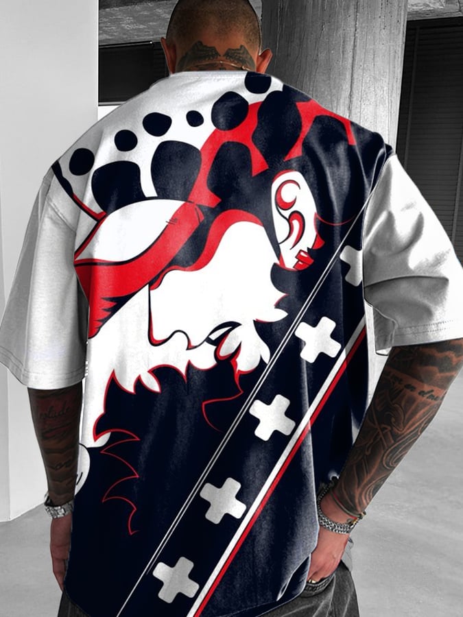 Men's Fashion   Devil Fruit Short Sleeve T-Shirt